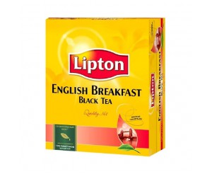 Lipton English Breakfast (Чай Липтон Английский Завтрак в фольге100 пакетиков 1х12)